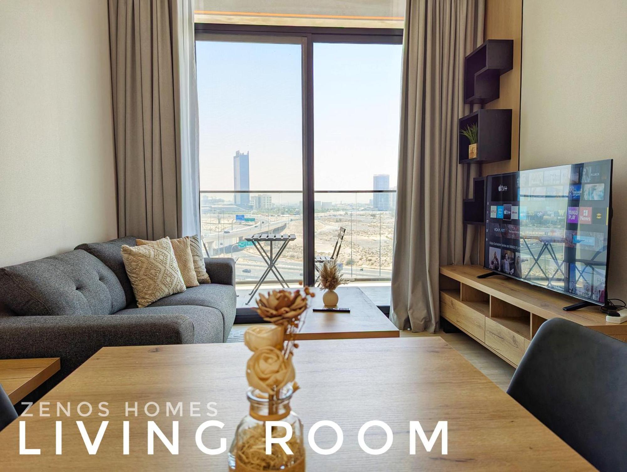 Apartment Luna Haven Retreat, Fully Furnished Luxury 1bh In Jvc, Close By Circle Mall